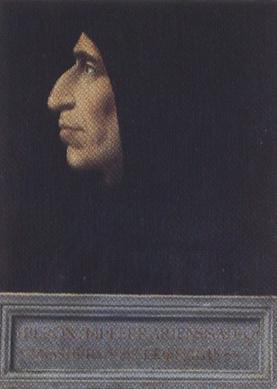 Sandro Botticelli Fra Bartolomeo,Portrait of Girolame Savonarola (mk36) Norge oil painting art